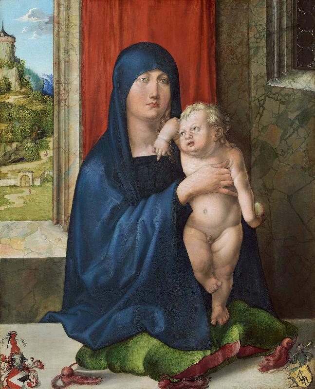 Albrecht Durer Madonna and Child France oil painting art